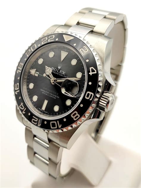 rolex black bezel gmt|rolex gmt master ii black.